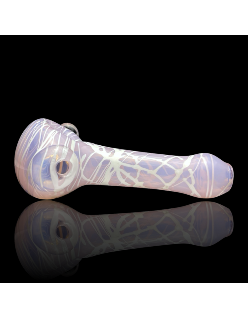 Koy Glass Jade Pink Splatter Pipe Koy Glass