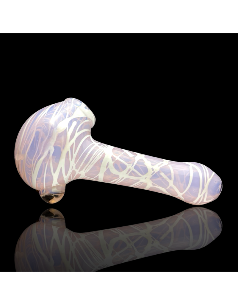 Koy Glass Jade Pink Splatter Pipe Koy Glass