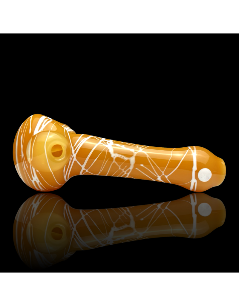 Koy Glass Butterscotch Splatter Pipe Koy Glass