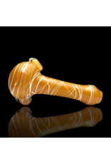 Koy Glass Butterscotch Splatter Pipe Koy Glass