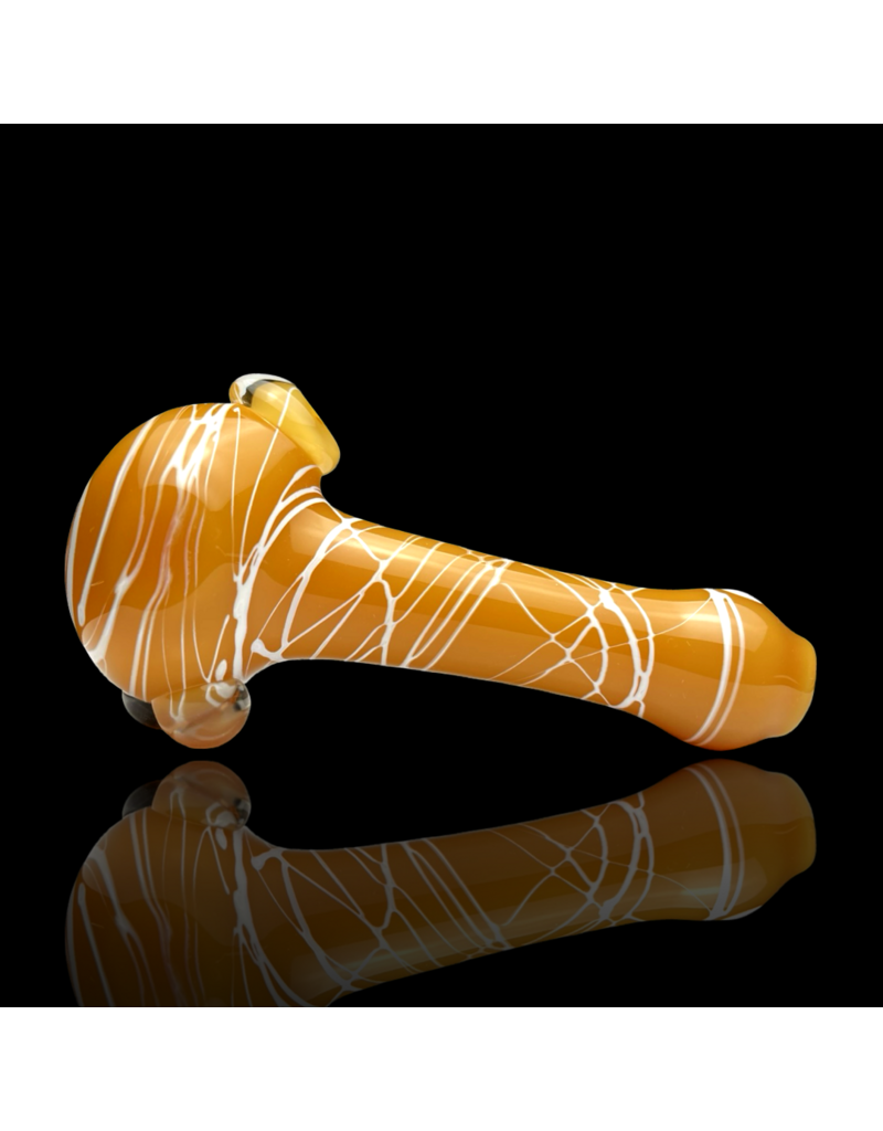 Koy Glass Butterscotch Splatter Pipe Koy Glass
