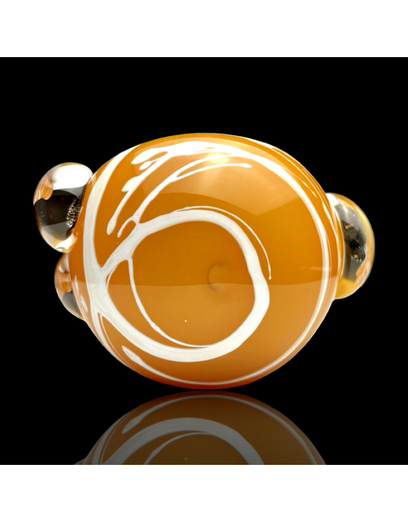 Koy Glass Butterscotch Splatter Pipe Koy Glass