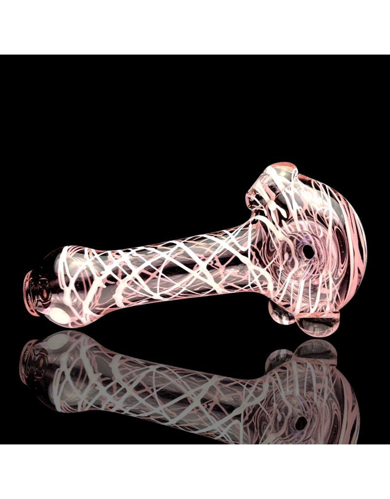 Koy Glass Rose Pink Splatter Pipe Koy Glass