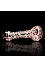 Koy Glass Rose Pink Splatter Pipe Koy Glass