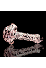 Koy Glass Rose Pink Splatter Pipe Koy Glass