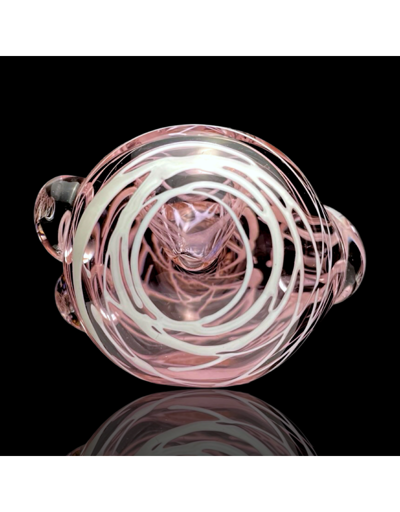 Koy Glass Rose Pink Splatter Pipe Koy Glass