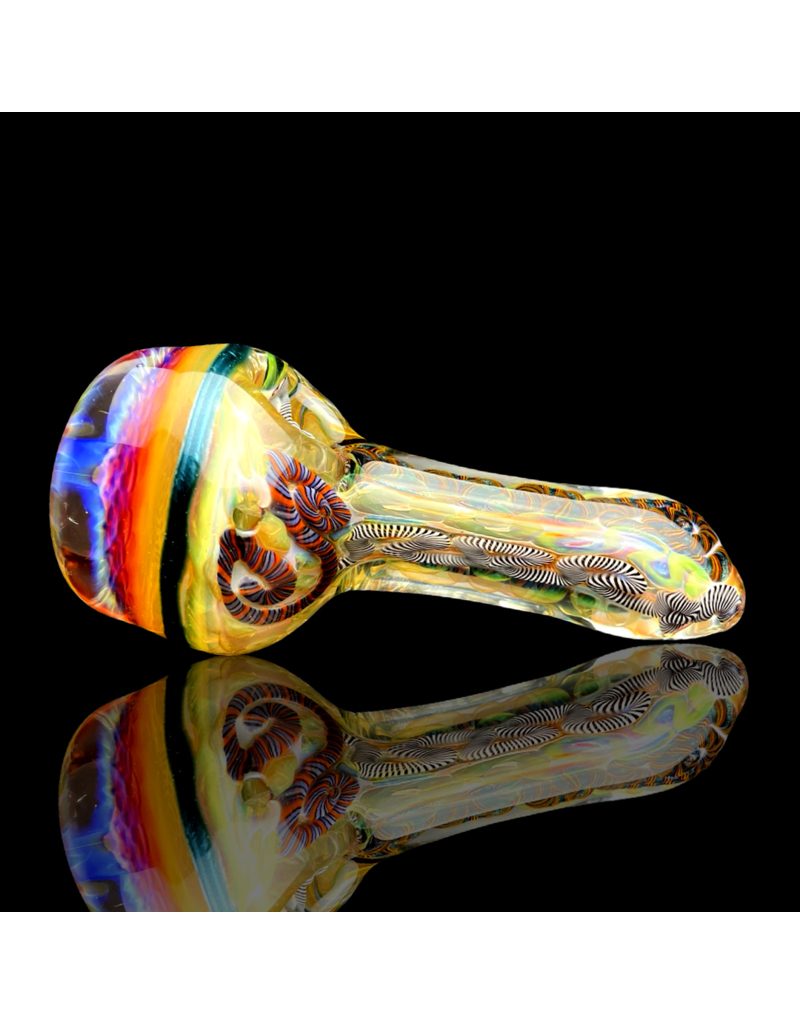 ISO Fume & Latti Honeycomb Cap Pipe Crouch Glass
