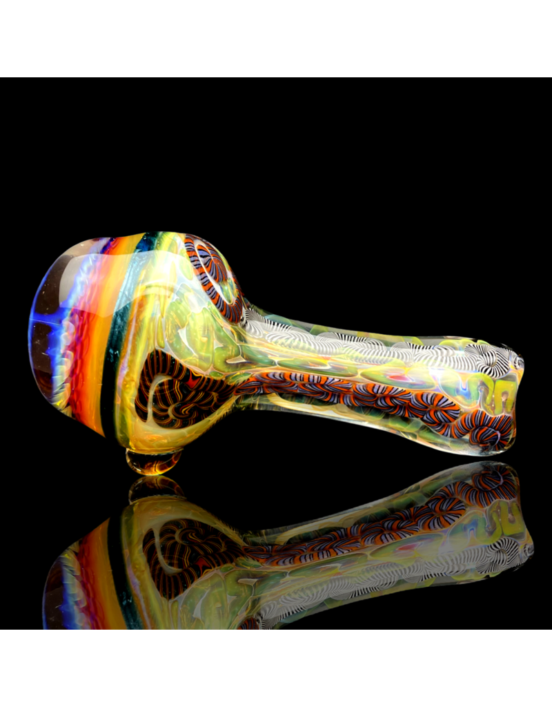 ISO Fume & Latti Honeycomb Cap Pipe Crouch Glass