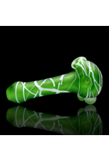 Koy Glass Koy SB Green Splatter Pipe