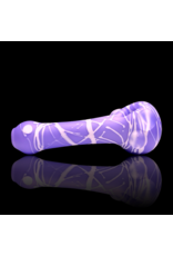 Koy Glass Koy SB Milky Purple Splatter Pipe