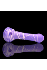 Koy Glass Koy SB Milky Purple Splatter Pipe