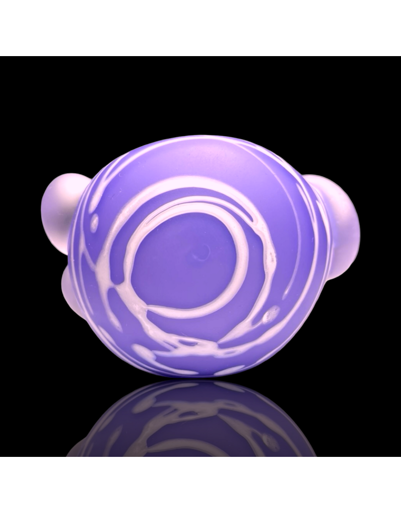 Koy Glass Koy SB Milky Purple Splatter Pipe