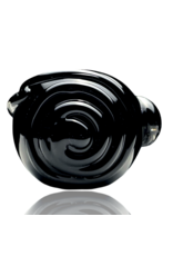 Black Scroll Pipe Koy Glass
