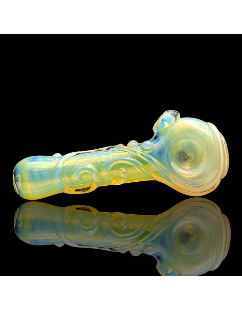 Koy Glass Fume Scroll Pipe KOY Glass