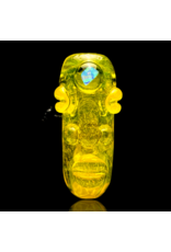 Yellow Spirit Shaker Pendant Sasquatch