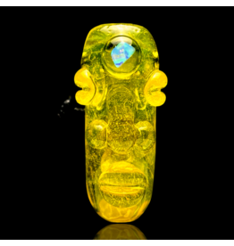 Yellow Spirit Shaker Pendant Sasquatch