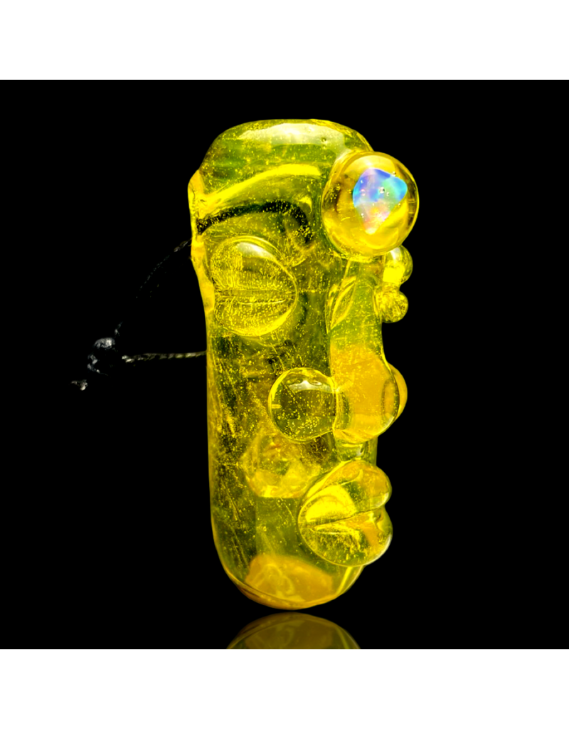Yellow Spirit Shaker Pendant Sasquatch