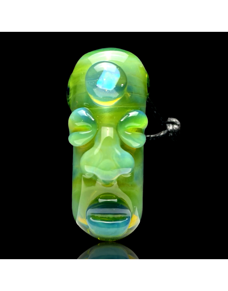 Green Spirit Shaker Pendant Sasquatch