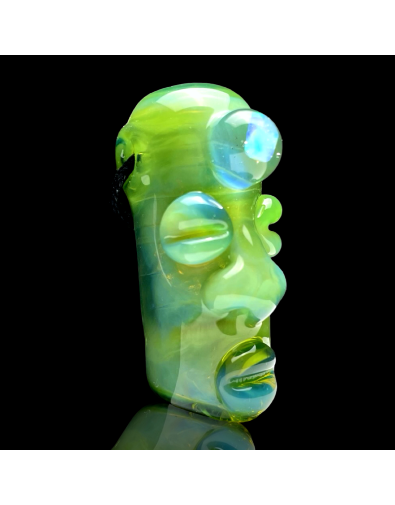 Green Spirit Shaker Pendant Sasquatch
