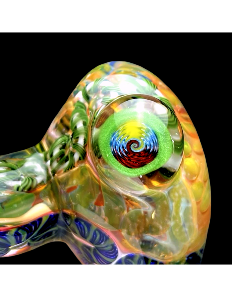 ISO Fume & Latti Twist Pipe by Crouch Glass