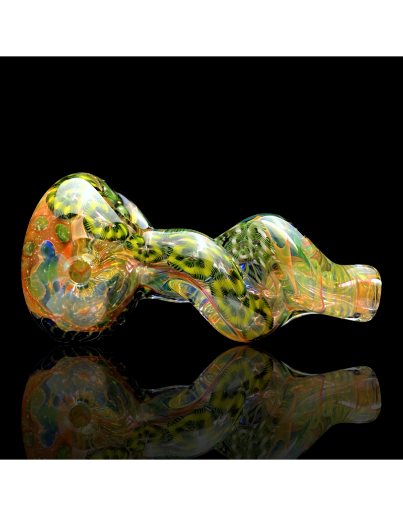 ISO Fume & Latti Twist Pipe by Crouch Glass