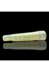 White Raked Fume Hitter Chillum Travy Buddy