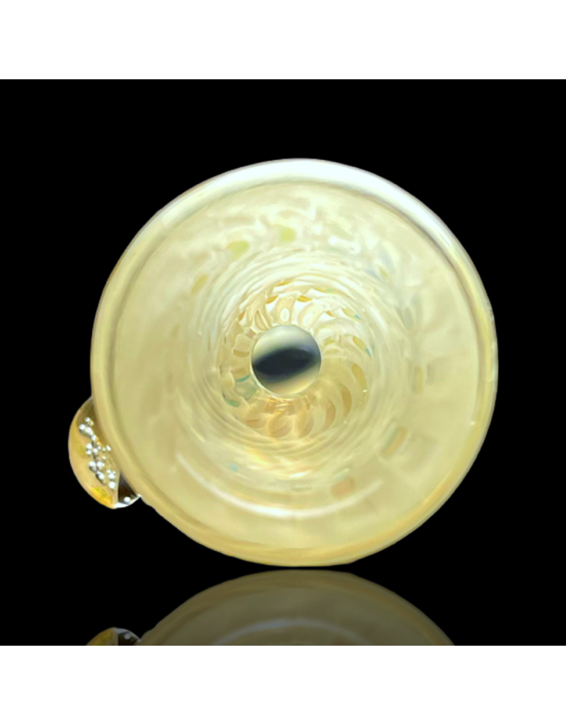 White Raked Fume Hitter Chillum Travy Buddy