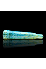 Aqua Raked Fume Hitter Chillum Travy Buddy