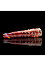Red Raked Fume Hitter Chillum Travy Buddy