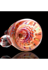 Red Raked Fume Hitter Chillum Travy Buddy