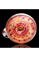 Red Raked Fume Hitter Chillum Travy Buddy