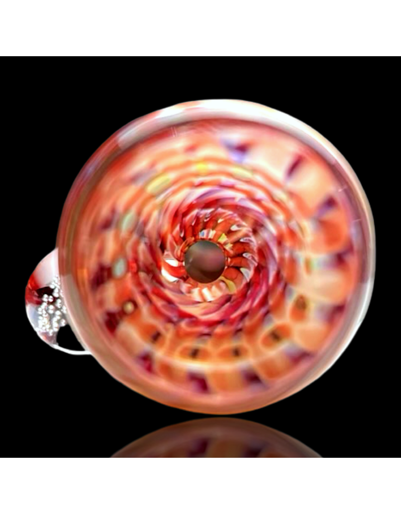 Red Raked Fume Hitter Chillum Travy Buddy