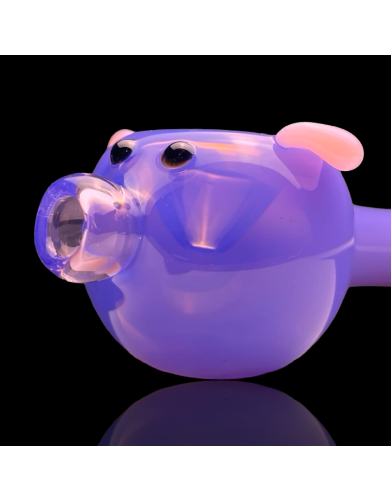 Sugar Matty Milky Purple Pig Pipe Sugar Mattys