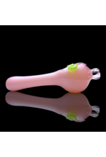 Sugar Matty Milky Pink w/ Green Pig Pipe Sugar Mattys