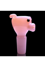 Sugar Matty 14mm Milky Pink Pig Slide Sugar Mattys