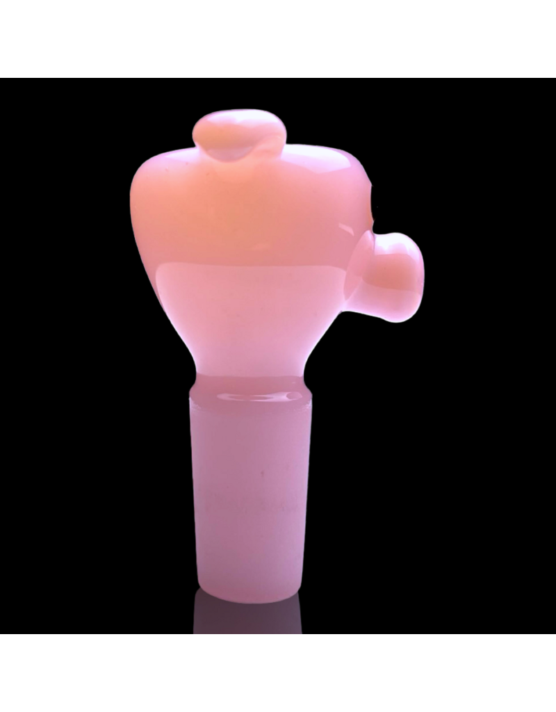 Sugar Matty 14mm Milky Pink Pig Slide Sugar Mattys