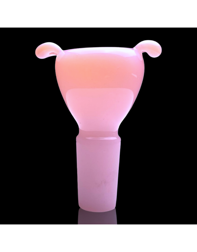 Sugar Matty 14mm Milky Pink Pig Slide Sugar Mattys