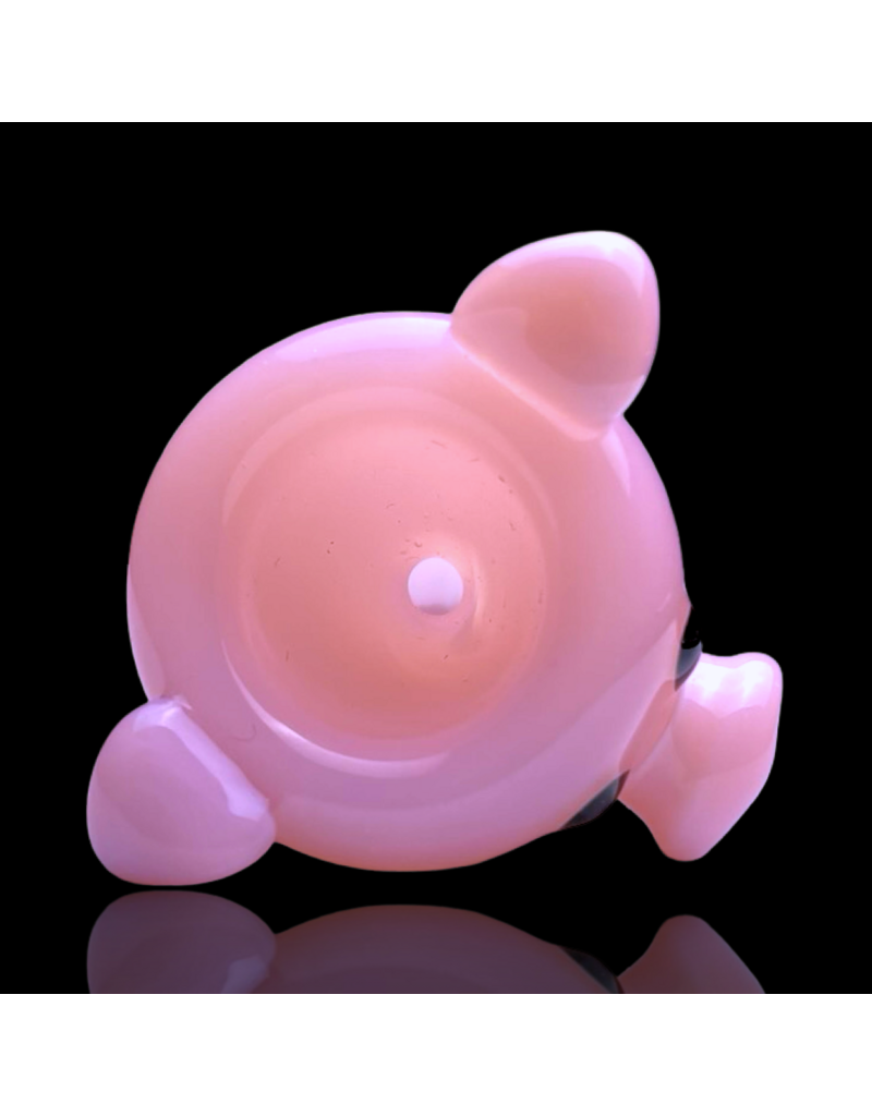 Sugar Matty 14mm Milky Pink Pig Slide Sugar Mattys