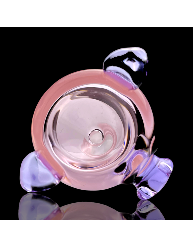 Sugar Matty 14mm Classic Pink w/ Purple Pig Slide Sugar Matty