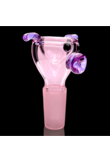 Sugar Matty 14mm Classic Pink w/ Purple Pig Slide Sugar Matty