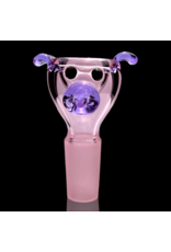 Sugar Matty 14mm Classic Pink w/ Purple Pig Slide Sugar Matty