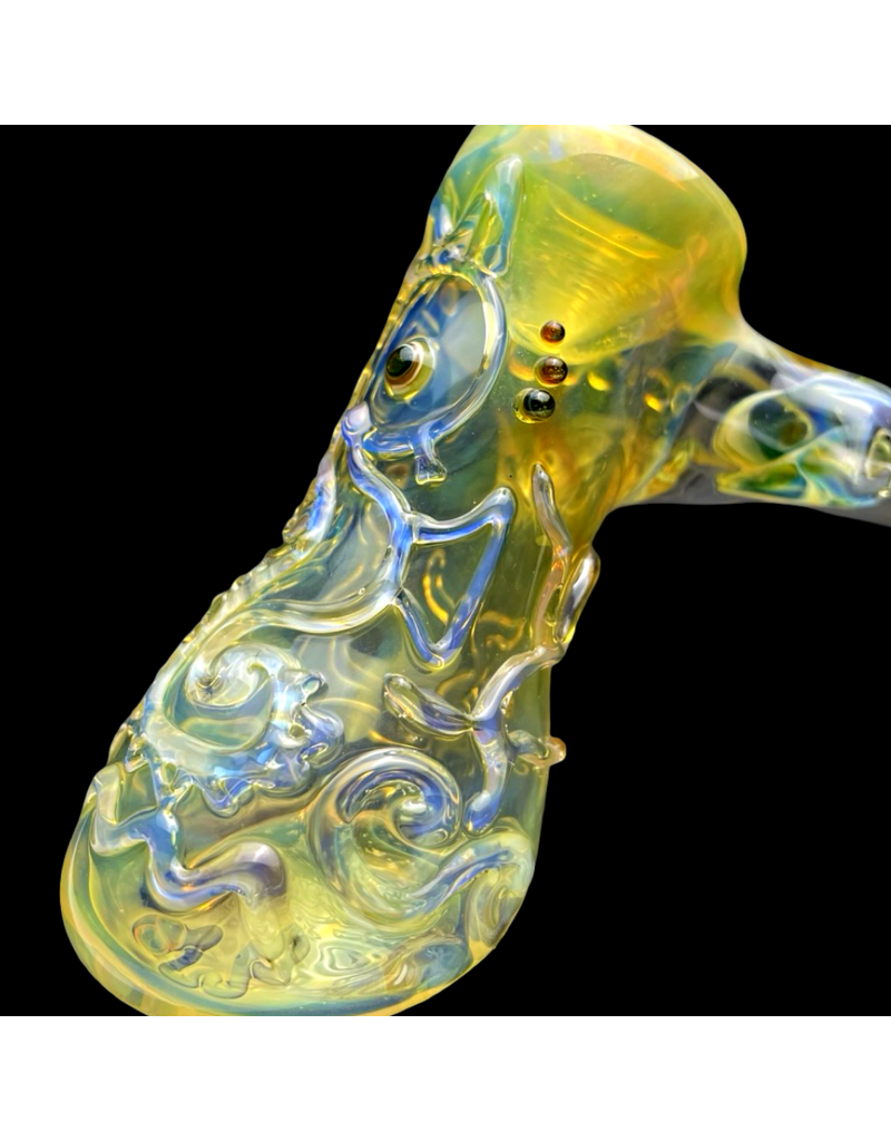 Snodgrass Family Glass Ginny UV Seahorse Hammer B 240 SFG23