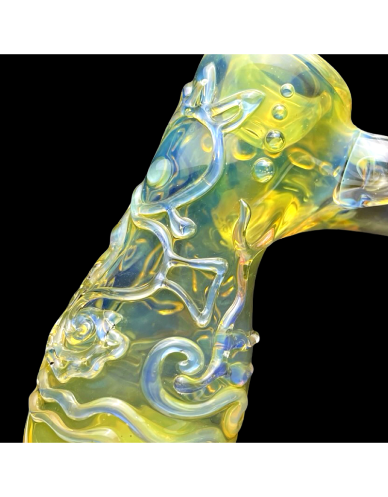 Snodgrass Family Glass SFG25 Ginny UV Seahorse Pipe