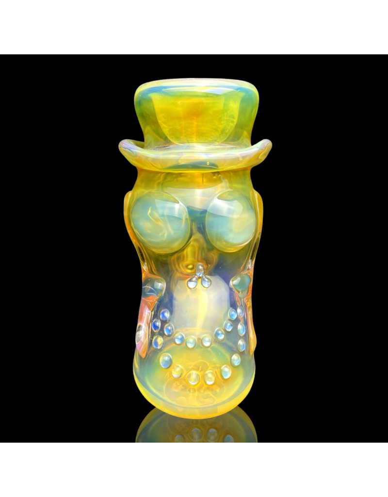 Ginny Snodgrass-Gietl SFG25 Silver Fume Top Hat Pipe A Ginny Snodgrass-Geitl