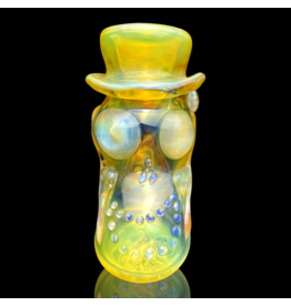 Ginny Snodgrass-Gietl SFG25 Silver Fume Top Hat Pipe B Ginny Snodgrass-Geitl