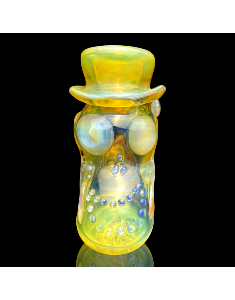 Ginny Snodgrass-Gietl SFG25 Silver Fume Top Hat Pipe B Ginny Snodgrass-Geitl