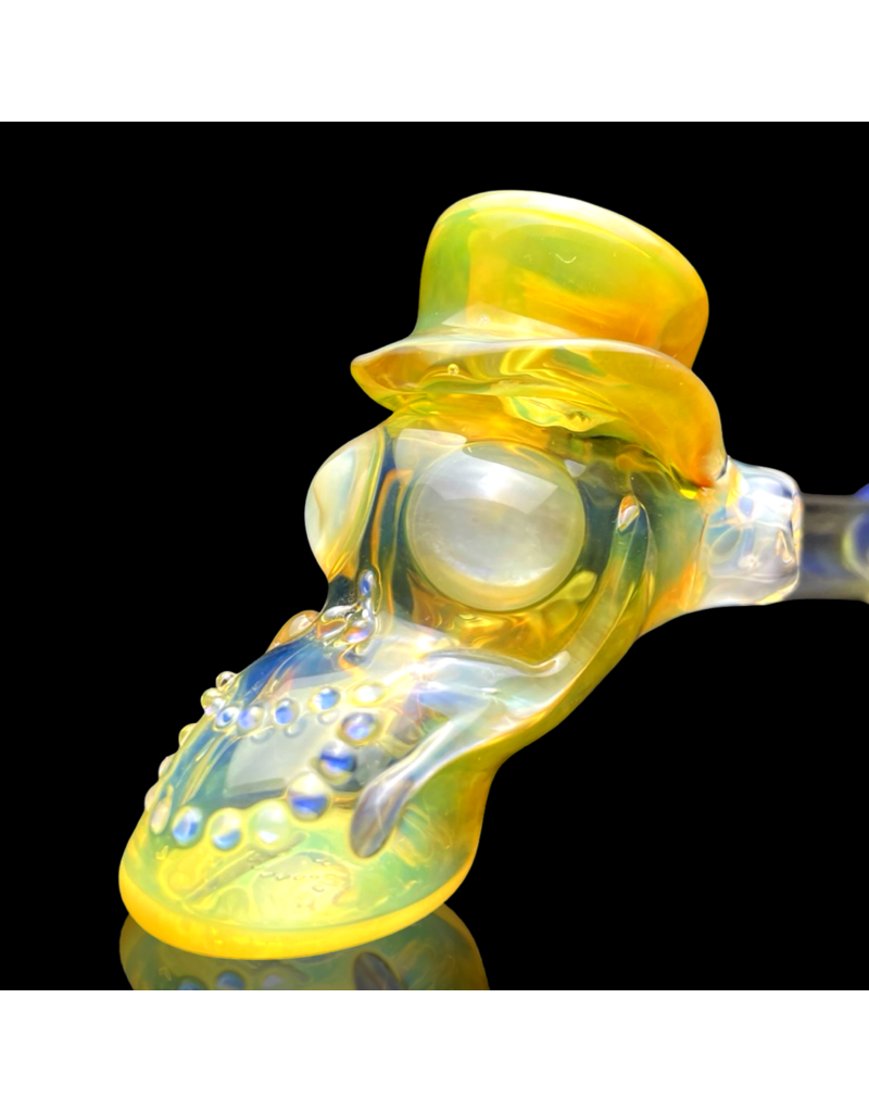 Ginny Snodgrass-Gietl SFG25 Silver Fume Top Hat Pipe B Ginny Snodgrass-Geitl