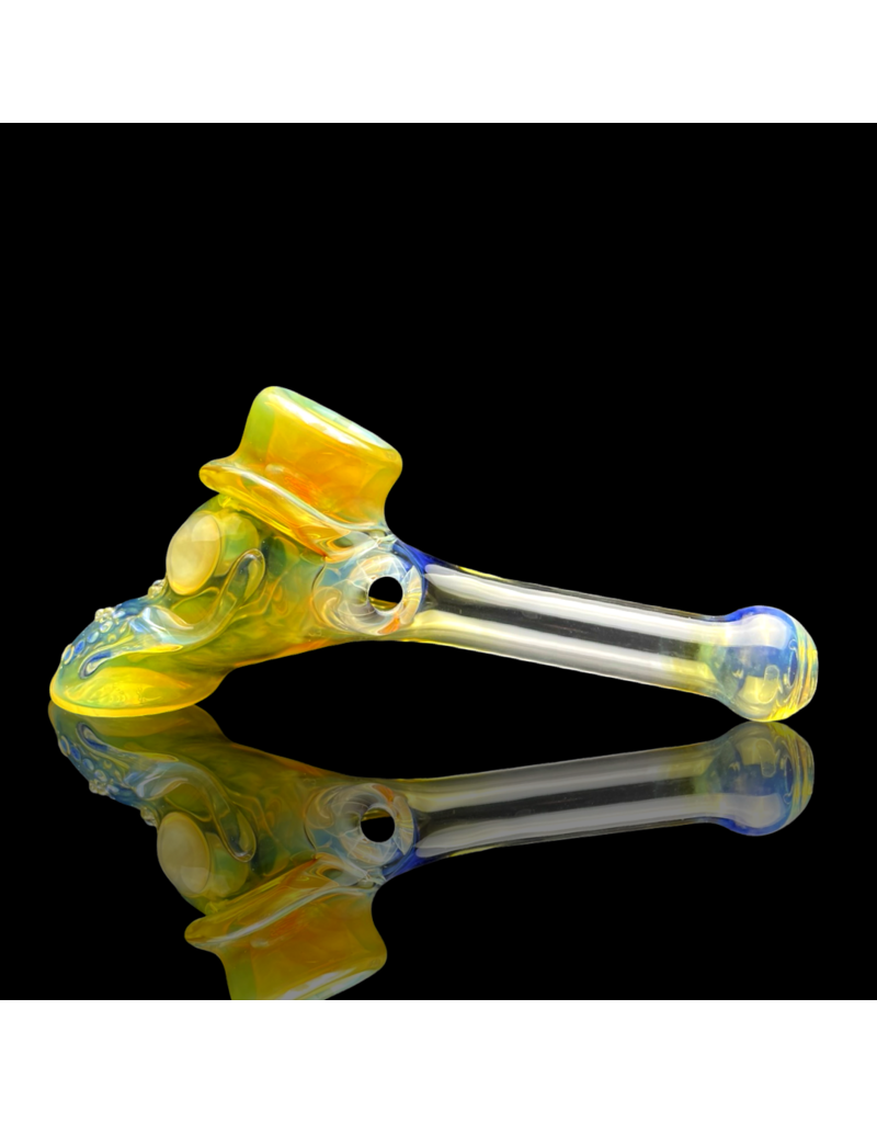 Ginny Snodgrass-Gietl SFG25 Silver Fume Top Hat Pipe B Ginny Snodgrass-Geitl