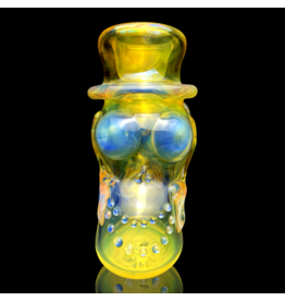 Ginny Snodgrass-Gietl SFG25 Silver Fume Top Hat Pipe C Ginny Snodgrass-Geitl