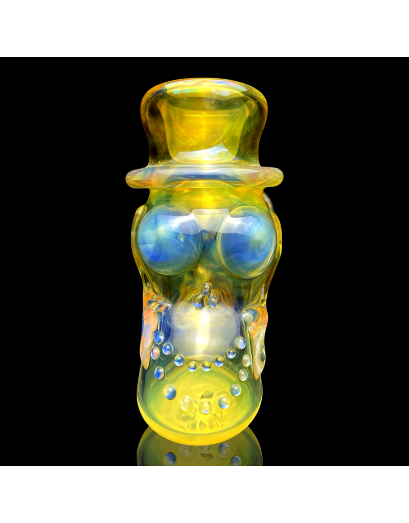 Ginny Snodgrass-Gietl SFG25 Silver Fume Top Hat Pipe C Ginny Snodgrass-Geitl